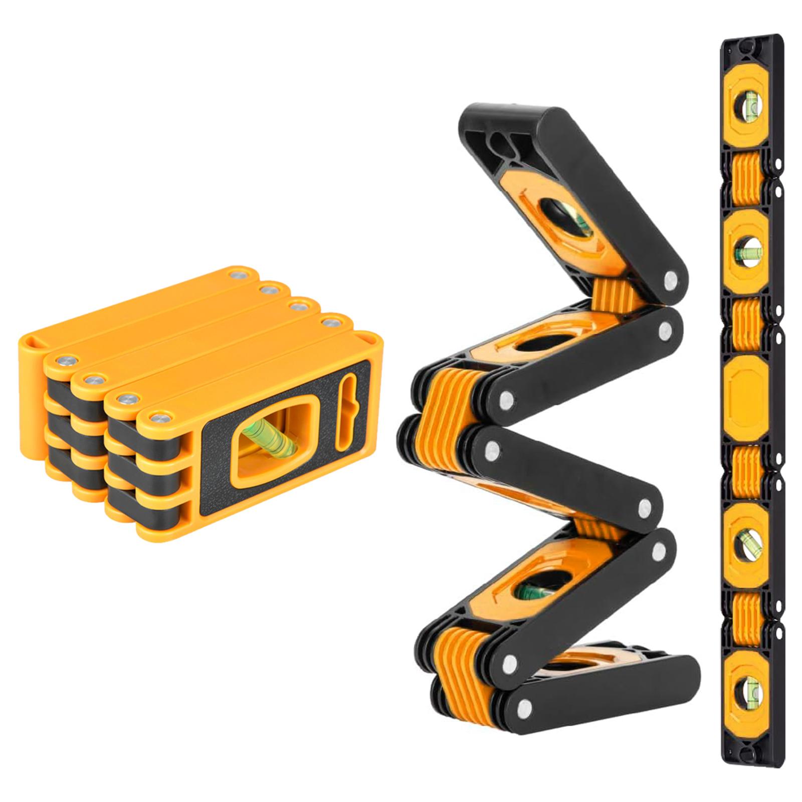 Multifunctional Folding Level Instrument 0.5mm/m Precise ABS Construction Suitable For Pipe Installation And Tile Work 1 жёлтый
Multifunctional Folding Level Instrument 0.5mm/m Precise ABS Construction Suitable For Pipe Installation And Tile Work 1 жёлтый