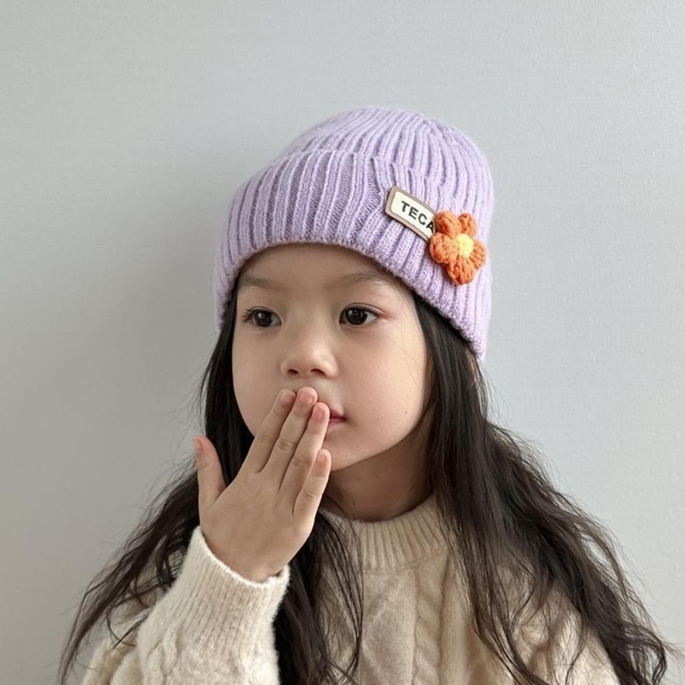 Thicken Knit Hat Solid Color Ear Protection Hats Warm Crochet Skullcap Girls фіолетовий
Thicken Knit Hat Solid Color Ear Protection Hats Warm Crochet Skullcap Girls фіолетовий