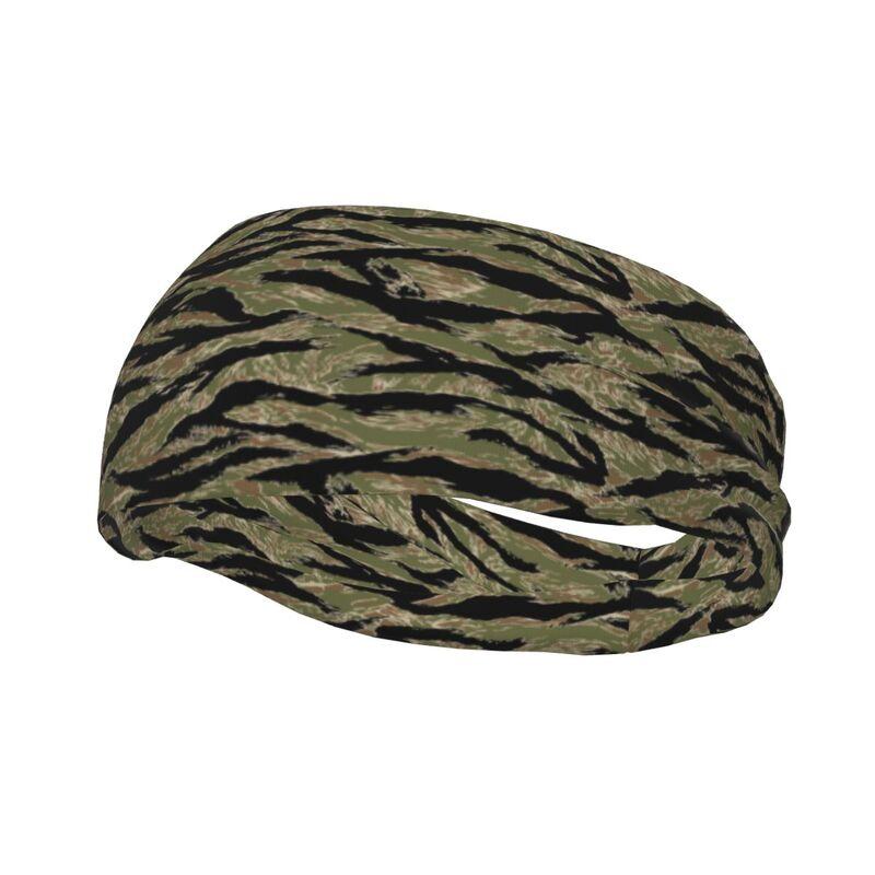 Tiger Stripe Camouflage Military Camo Sports Sweatband Head Bands Sweat Absorbing Headbands for Running Yoga Fitness Exercise
Tiger Stripe Camouflage Military Camo Sports Sweatband Head Bands Sweat Absorbing Headbands for Running Yoga Fitness Exercise