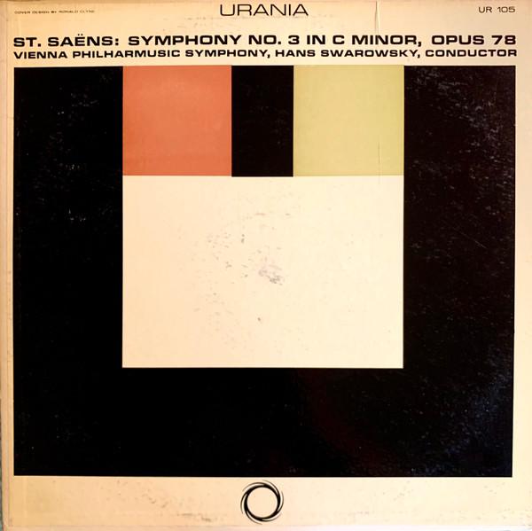 LP Record VIENNA PHILHARMUSICA SYMPHONY ORCHE - Saint-Saens Symphony No.3 In C Mino UR105 URANIA REORDS 1957 US Classical Used
LP Record VIENNA PHILHARMUSICA SYMPHONY ORCHE - Saint-Saens Symphony No.3 In C Mino UR105 URANIA REORDS 1957 US Classical Used