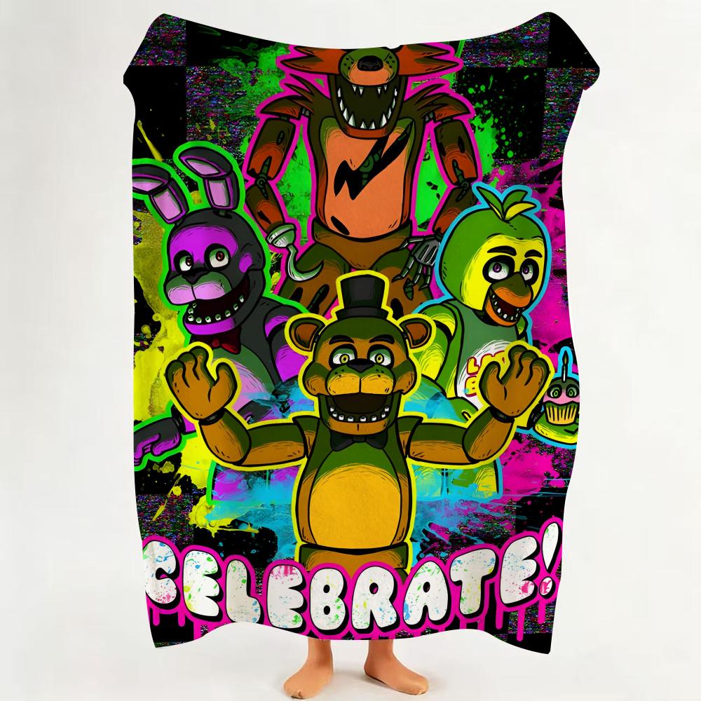 Game F Five N Nights a at F Freddy s Throw Flannel Throw Blanket Suitable for Sofa Living Room Bedroom 75cmx90cm
Game F Five N Nights a at F Freddy s Throw Flannel Throw Blanket Suitable for Sofa Living Room Bedroom 75cmx90cm