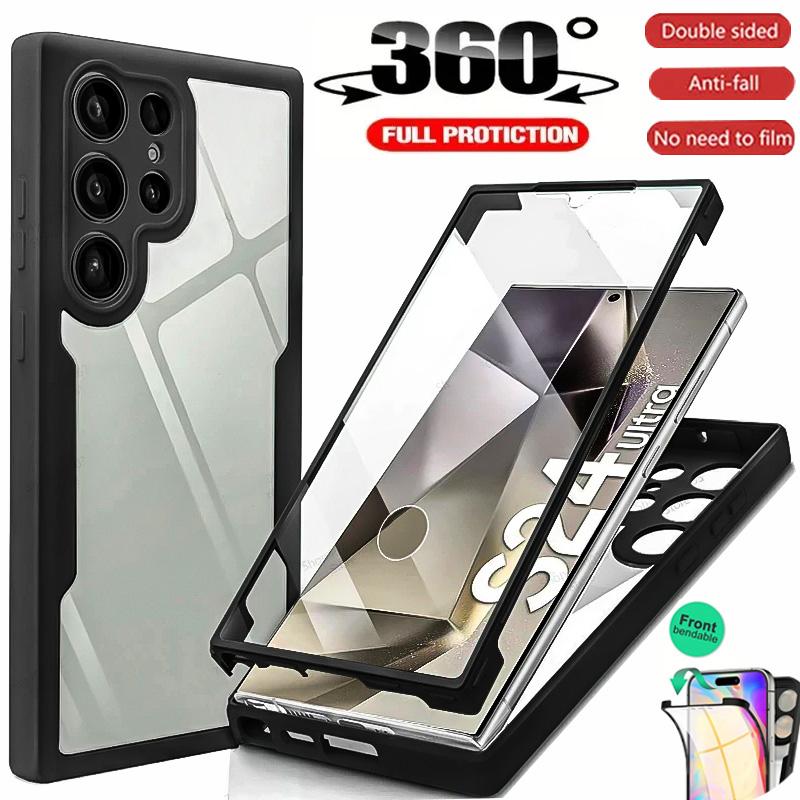 360 Full Cover Case For Samsung S24 S25 Ultra S23 S22 Plus S21 FE 5G Cases Shockproof Screen Protection Transparent Phone Cover S25 Ultra червоний
360 Full Cover Case For Samsung S24 S25 Ultra S23 S22 Plus S21 FE 5G Cases Shockproof Screen Protection Transparent Phone Cover S25 Ultra червоний
