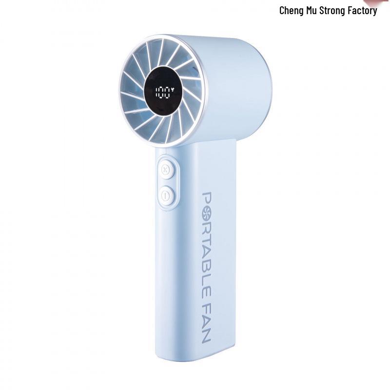Compact Type-C Rechargeable High-Speed Mini Fan with Digital Display & Long Battery Life 151*55*51mm світло-синій колір
Compact Type-C Rechargeable High-Speed Mini Fan with Digital Display & Long Battery Life 151*55*51mm світло-синій колір