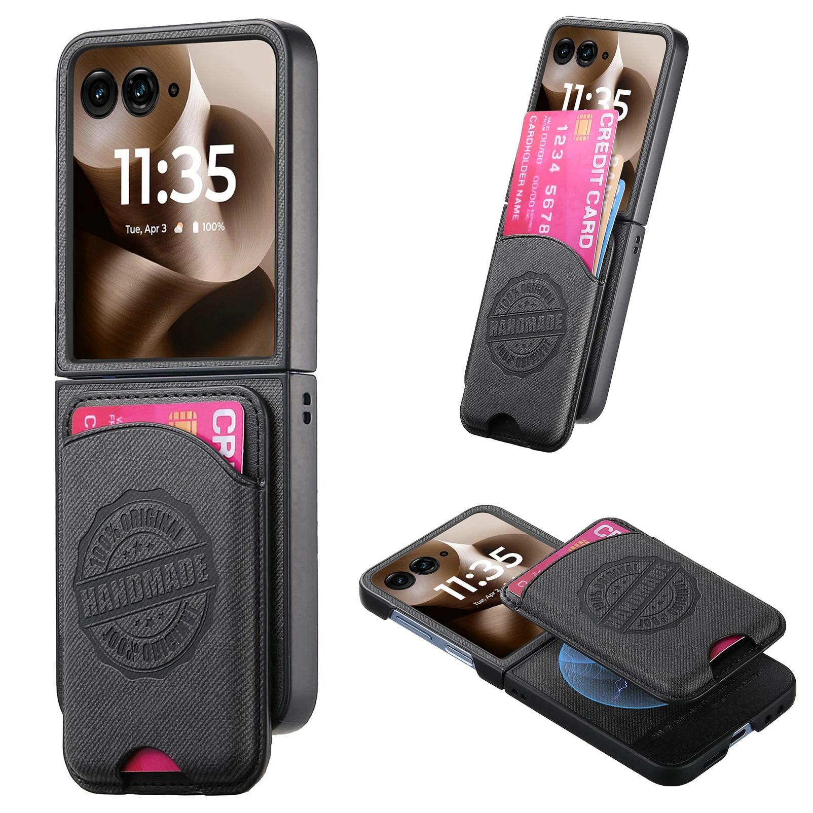Magnetic Wallet Card Holder PU Leather Phone Case Motorola Razr 60 50 40 Ultra Cases for Moto Razr 60 50 40 Shockproof Cover Motorola Razr 40 чёрный
Magnetic Wallet Card Holder PU Leather Phone Case Motorola Razr 60 50 40 Ultra Cases for Moto Razr 60 50 40 Shockproof Cover Motorola Razr 40 чёрный