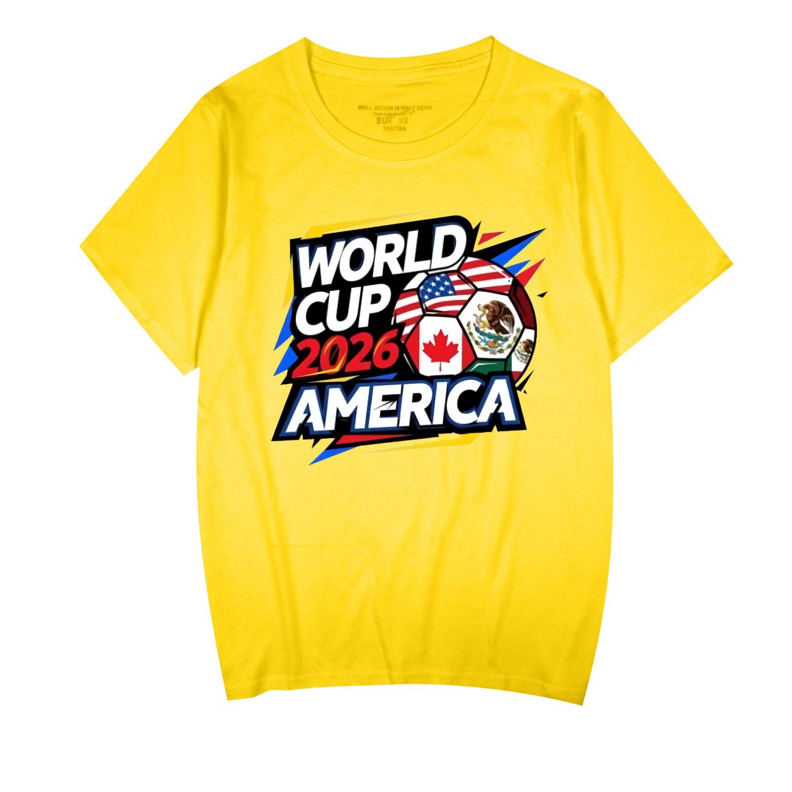 Summer Funny The 23rd FIFA World Cup T Shirt Cool Women Men s Tshirt O Neck Casual Unisex Streetwear Tee XXS жовтий
Summer Funny The 23rd FIFA World Cup T Shirt Cool Women Men s Tshirt O Neck Casual Unisex Streetwear Tee XXS жовтий