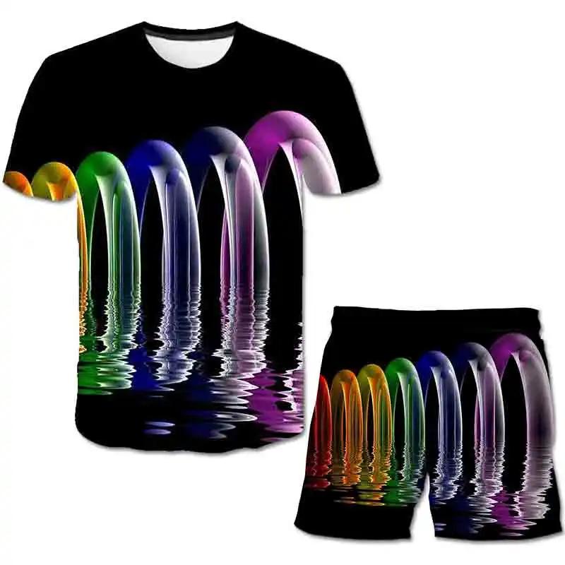 Детская одежда, костюм для мальчика, короткий рукав, одежда для мальчиков, 3D-принт, повседневный круглый вырез, детские комплекты, детская летняя одежда 160
Детская одежда, костюм для мальчика, короткий рукав, одежда для мальчиков, 3D-принт, повседневный круглый вырез, детские комплекты, детская летняя одежда 160