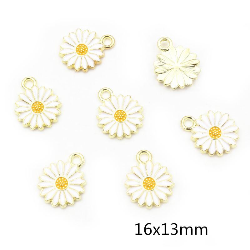 20Pcs 7-Colors Alloy Metal Drop Oil Colorblock Daisies Charm Flower Pendant For DIY Bracelet Necklace Jewelry Making Findings
20Pcs 7-Colors Alloy Metal Drop Oil Colorblock Daisies Charm Flower Pendant For DIY Bracelet Necklace Jewelry Making Findings