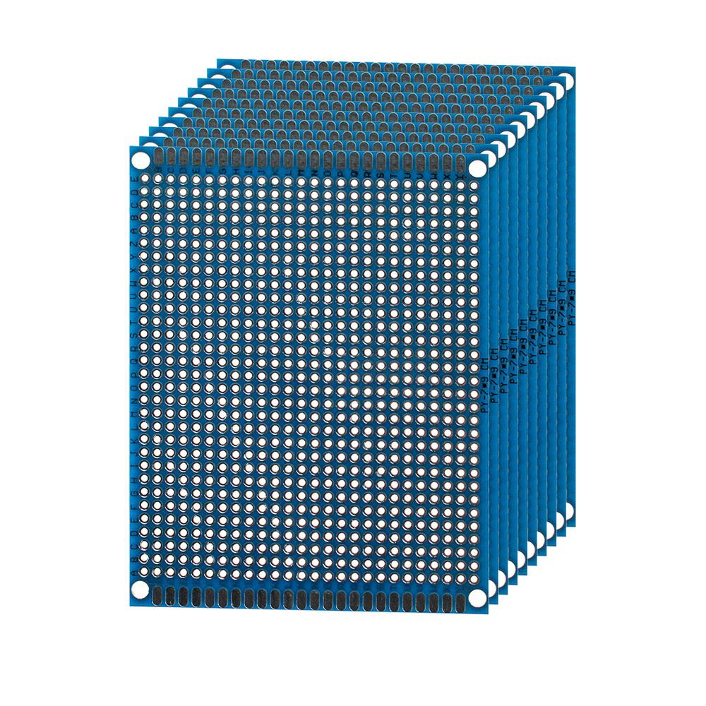 10PCS 7x9cm Double Side Prototype PCB Board 7*9cm Universal Printed Circuit Board for Arduino Experimental PCB Copper Plate
10PCS 7x9cm Double Side Prototype PCB Board 7*9cm Universal Printed Circuit Board for Arduino Experimental PCB Copper Plate