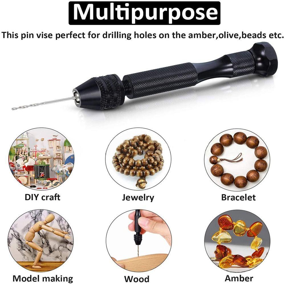 49PCS Durable Micro Drill Portable Hand Model Craft Mold Drilling Twist Drill Bit DIY Tool
49PCS Durable Micro Drill Portable Hand Model Craft Mold Drilling Twist Drill Bit DIY Tool