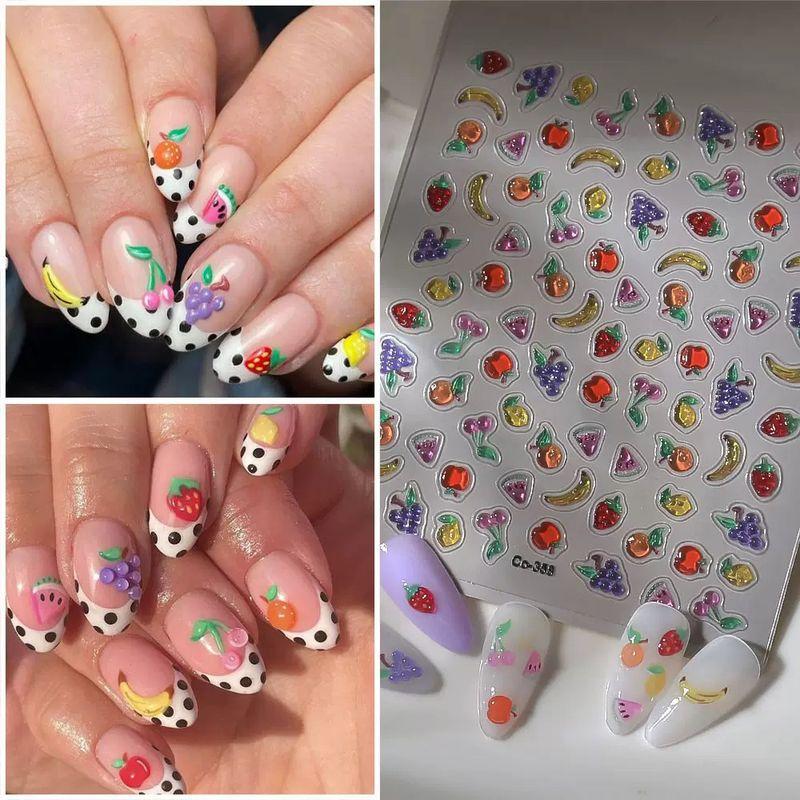 Nail Sticker Factory Summer Fruit Nail Relief Sticker Jelly Craft Cute Grape Nail Sticker Default
Nail Sticker Factory Summer Fruit Nail Relief Sticker Jelly Craft Cute Grape Nail Sticker Default