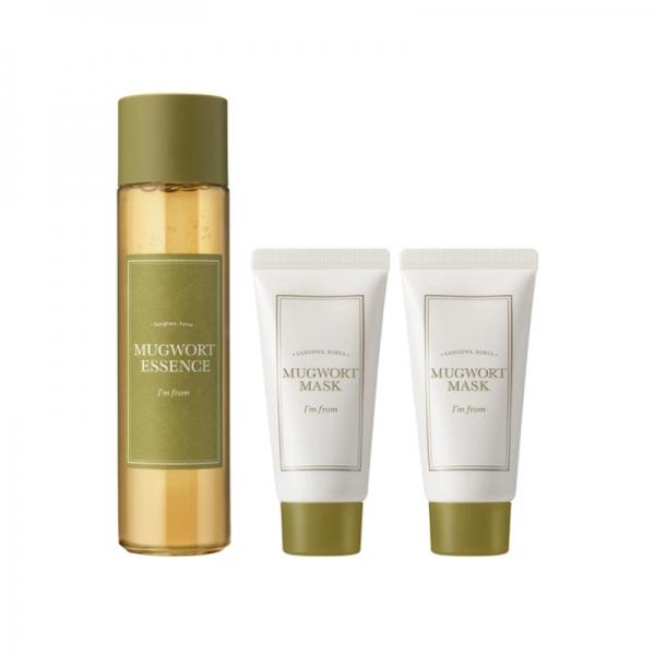 Im From Mugwort Essence 160 мл 30 мл x 2 корейская косметическая косметика
Im From Mugwort Essence 160 мл 30 мл x 2 корейская косметическая косметика