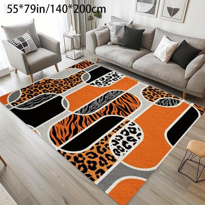 Luxurious Orange Leopard Print Area Rug Ultra Soft Non Slip Machine Washable Living Room Bedroom Office 50x80cm20x31in
Luxurious Orange Leopard Print Area Rug Ultra Soft Non Slip Machine Washable Living Room Bedroom Office 50x80cm20x31in