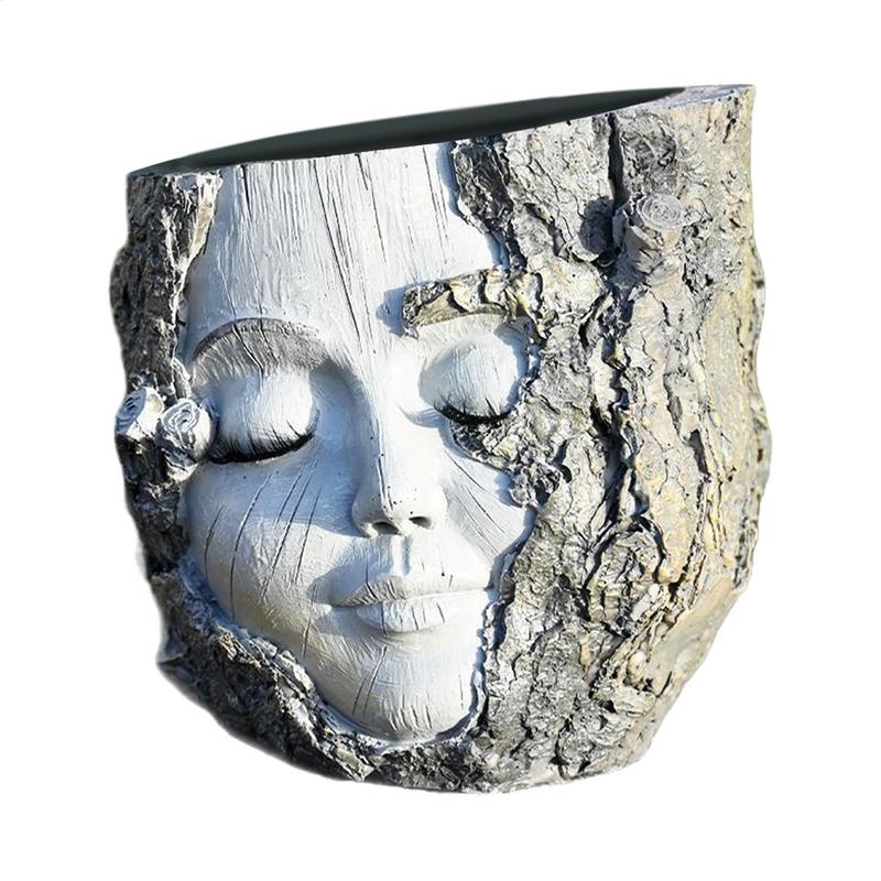 Creative Girls Face Head Flower Planter Succulent Plant Container Pot Flowerpot Home Decor Tabletop Ornament Garden Decoration
Creative Girls Face Head Flower Planter Succulent Plant Container Pot Flowerpot Home Decor Tabletop Ornament Garden Decoration
