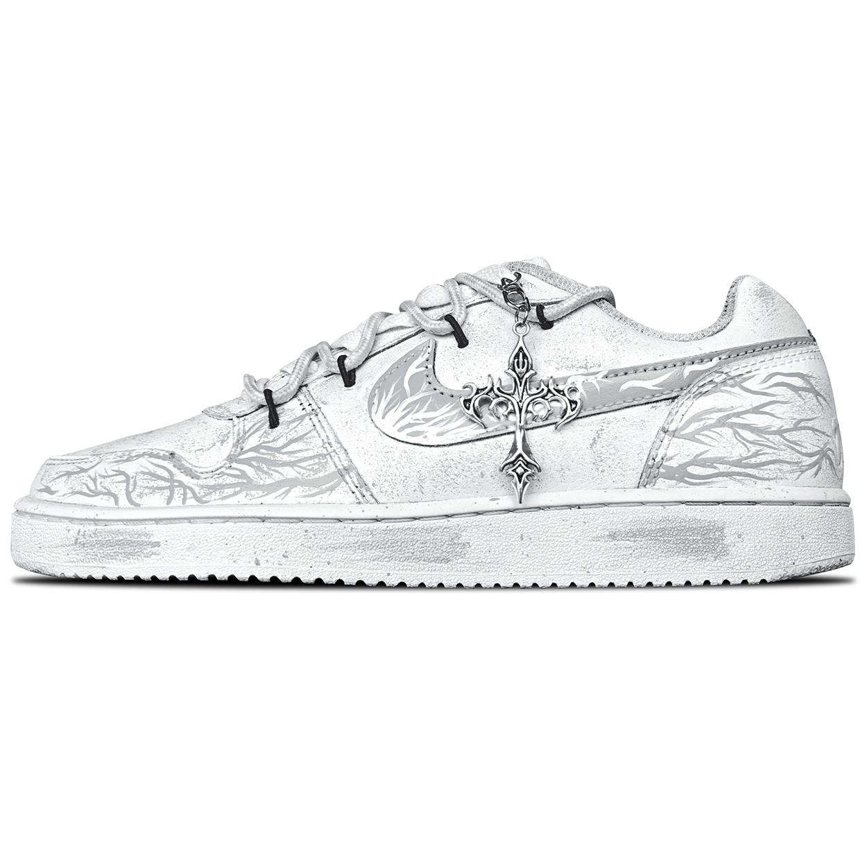 Nike EBERNON Coverage Abrasion Resistant Lightweight Low top Skateboard Shoes Unisex Gray White AQ1779-100 (Team1574-) 36.5
Nike EBERNON Coverage Abrasion Resistant Lightweight Low top Skateboard Shoes Unisex Gray White AQ1779-100 (Team1574-) 36.5