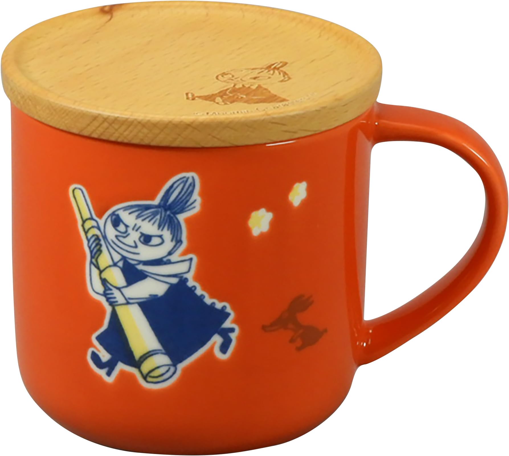 Moomin Milky Mug with Lid and Wooden Coaster, Little My Merchandise, Large, 350ml, Red, MM8402-11C
Moomin Milky Mug with Lid and Wooden Coaster, Little My Merchandise, Large, 350ml, Red, MM8402-11C
