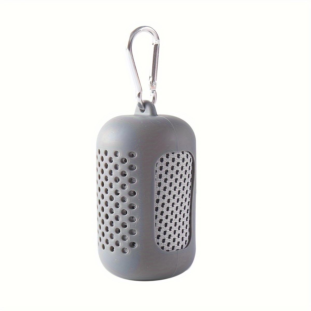 1 шт. Полотенца для кемпинга Охлаждающее полотенце Ледяные полотенца для шеи и лица, Мягкое дышащее прохладное полотенце для йоги, тренировок, спортзала, гольфа, кемпинга 30.0×79.98cm светло-серый