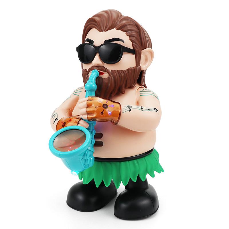 Dancing Toy Electric Saxophonist With Led Lights And Music Swinging Action
Dancing Toy Electric Saxophonist With Led Lights And Music Swinging Action