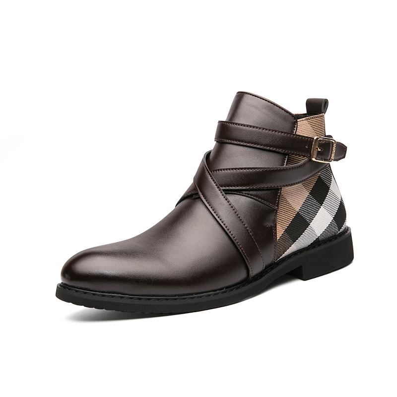 Classic Brand Men s High Top Business Shoes High-end New Office Dress Shoes Versatile Work Shoes Men s Leather Ankle Boots 38
Classic Brand Men s High Top Business Shoes High-end New Office Dress Shoes Versatile Work Shoes Men s Leather Ankle Boots 38