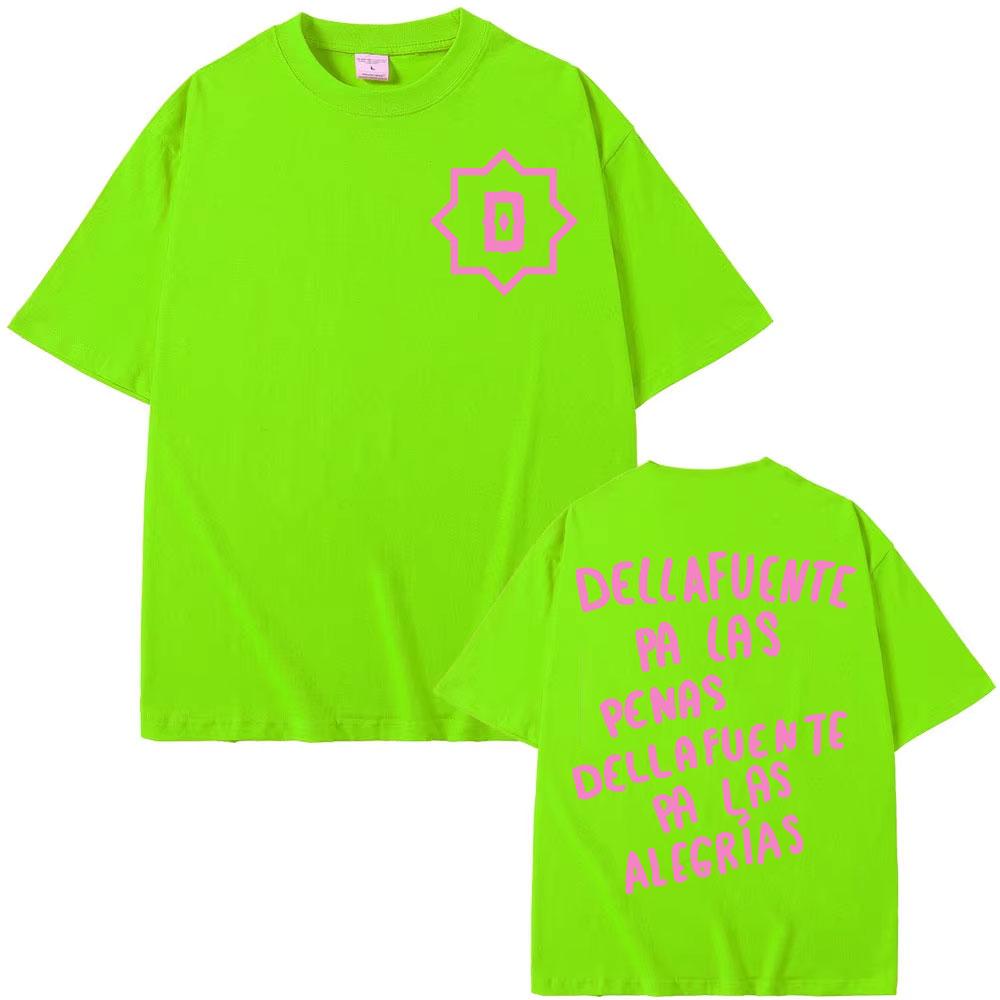 Rapper Dellafuente Pa Las Penas Dellafuente Pa Las Alegrías Print T Shirts Men Women Vintage Casual High Quality Cotton T-shirt 4XL
Rapper Dellafuente Pa Las Penas Dellafuente Pa Las Alegrías Print T Shirts Men Women Vintage Casual High Quality Cotton T-shirt 4XL