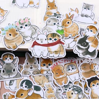 38PCS Cats Handbook Cartoon Sticker Cute Diy Photo Album Ins Wind Translucent Decorative Material Cute Kitten 3
38PCS Cats Handbook Cartoon Sticker Cute Diy Photo Album Ins Wind Translucent Decorative Material Cute Kitten 3