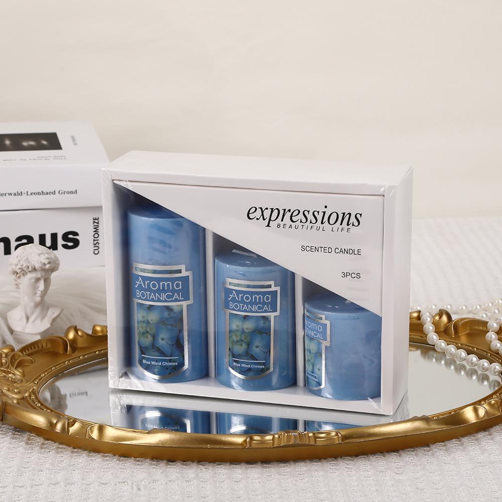 Классическая простая цветная цилиндрическая ароматическая свеча для дома, неромантическая свадебная, набор длинных восковых столбиков Blue - Blue Wind Chimes
Классическая простая цветная цилиндрическая ароматическая свеча для дома, неромантическая свадебная, набор длинных восковых столбиков Blue - Blue Wind Chimes