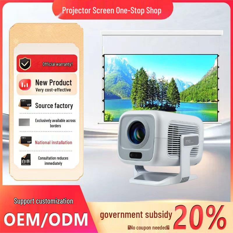 X3AQ Portable 4K HD Smart Mini Home Theater and Game Projector 130 inches
X3AQ Portable 4K HD Smart Mini Home Theater and Game Projector 130 inches