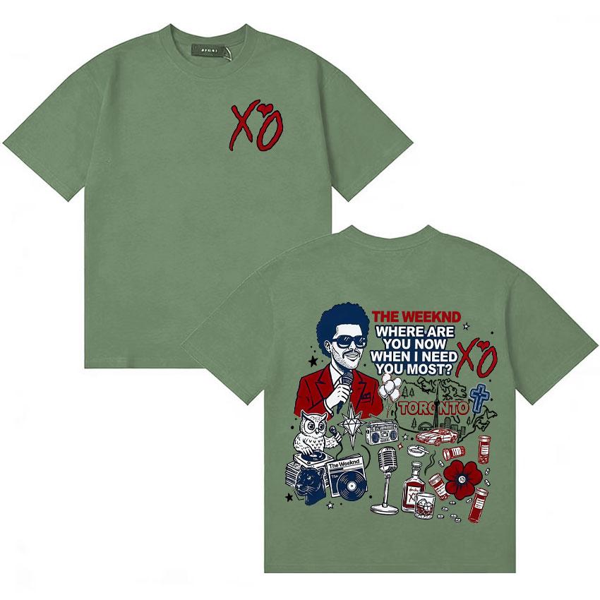 2026 Summer Trendy Tshrits The Weeknd Merch Oversized Aesthetic Unisexs Womens Hip Hop 90s High Quality Short Sleeve Tshrits Unisex 4XL
2026 Summer Trendy Tshrits The Weeknd Merch Oversized Aesthetic Unisexs Womens Hip Hop 90s High Quality Short Sleeve Tshrits Unisex 4XL