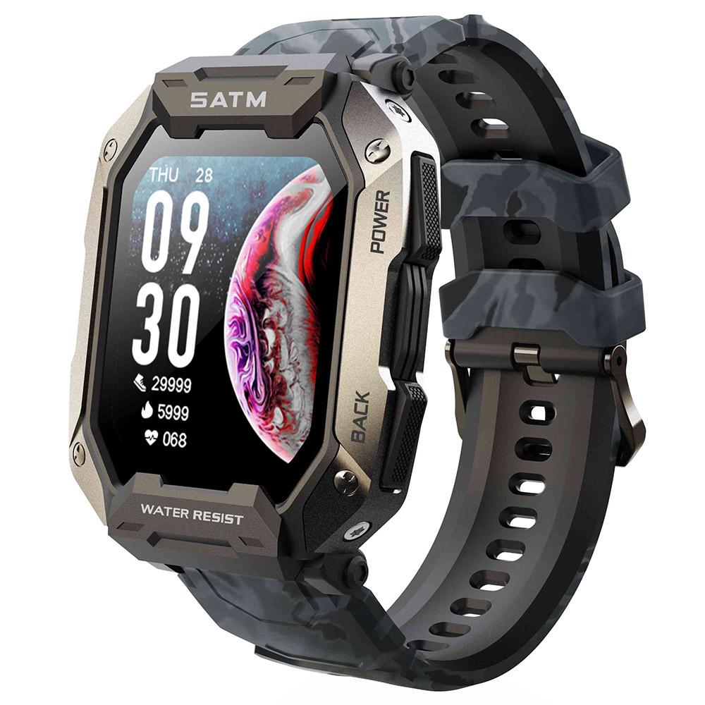 C20 1.71 TFT Screen Smart Watch Outdoor IP68 Waterproof Sports Watch with Heart Rate Blood Oxygen Monitoring
C20 1.71 TFT Screen Smart Watch Outdoor IP68 Waterproof Sports Watch with Heart Rate Blood Oxygen Monitoring