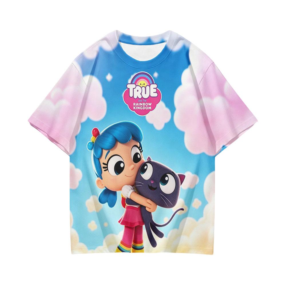 True and The Rainbow Kingdom 3D Cartoon Print T-Shirt Cute Boys Girls Short Sleeve Kids Summer Tops Fashion Childrens Clothing 110
True and The Rainbow Kingdom 3D Cartoon Print T-Shirt Cute Boys Girls Short Sleeve Kids Summer Tops Fashion Childrens Clothing 110