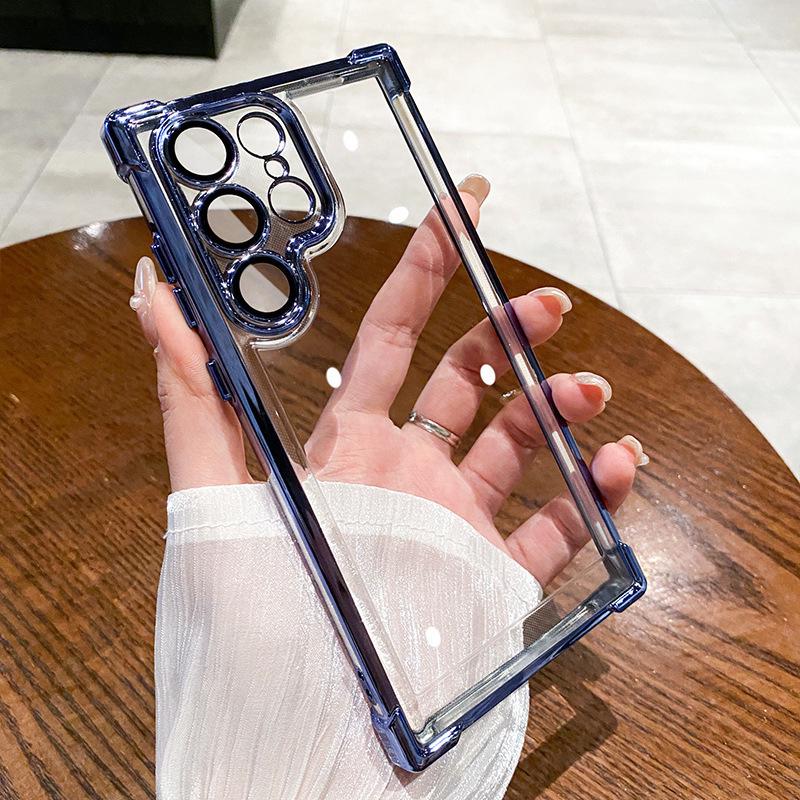 Square Airbag Protective Case with Anti-Fingerprint Lens Film for Samsung S24 Ultra/N10/S25. S24 FE синій
Square Airbag Protective Case with Anti-Fingerprint Lens Film for Samsung S24 Ultra/N10/S25. S24 FE синій