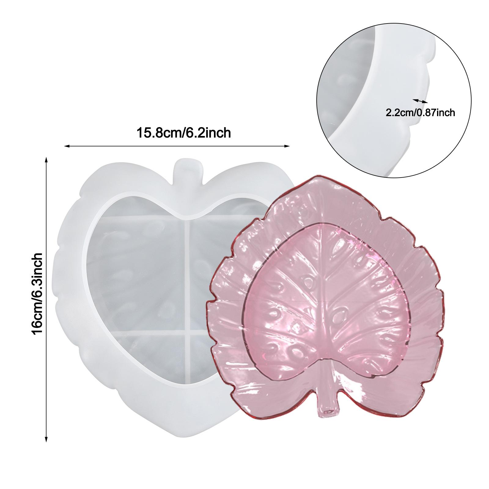 Leaves Shape Resin Mold Silicone Jewelry Display Plate DIY Trinkets Tray Mould Table
Leaves Shape Resin Mold Silicone Jewelry Display Plate DIY Trinkets Tray Mould Table