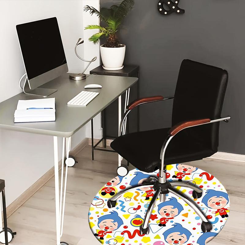 1pc Colorful Clown Pattern Round carpet, Made of Polyester,Perfect for Decorating Office Chairs, Living Rooms 80cm
1pc Colorful Clown Pattern Round carpet, Made of Polyester,Perfect for Decorating Office Chairs, Living Rooms 80cm