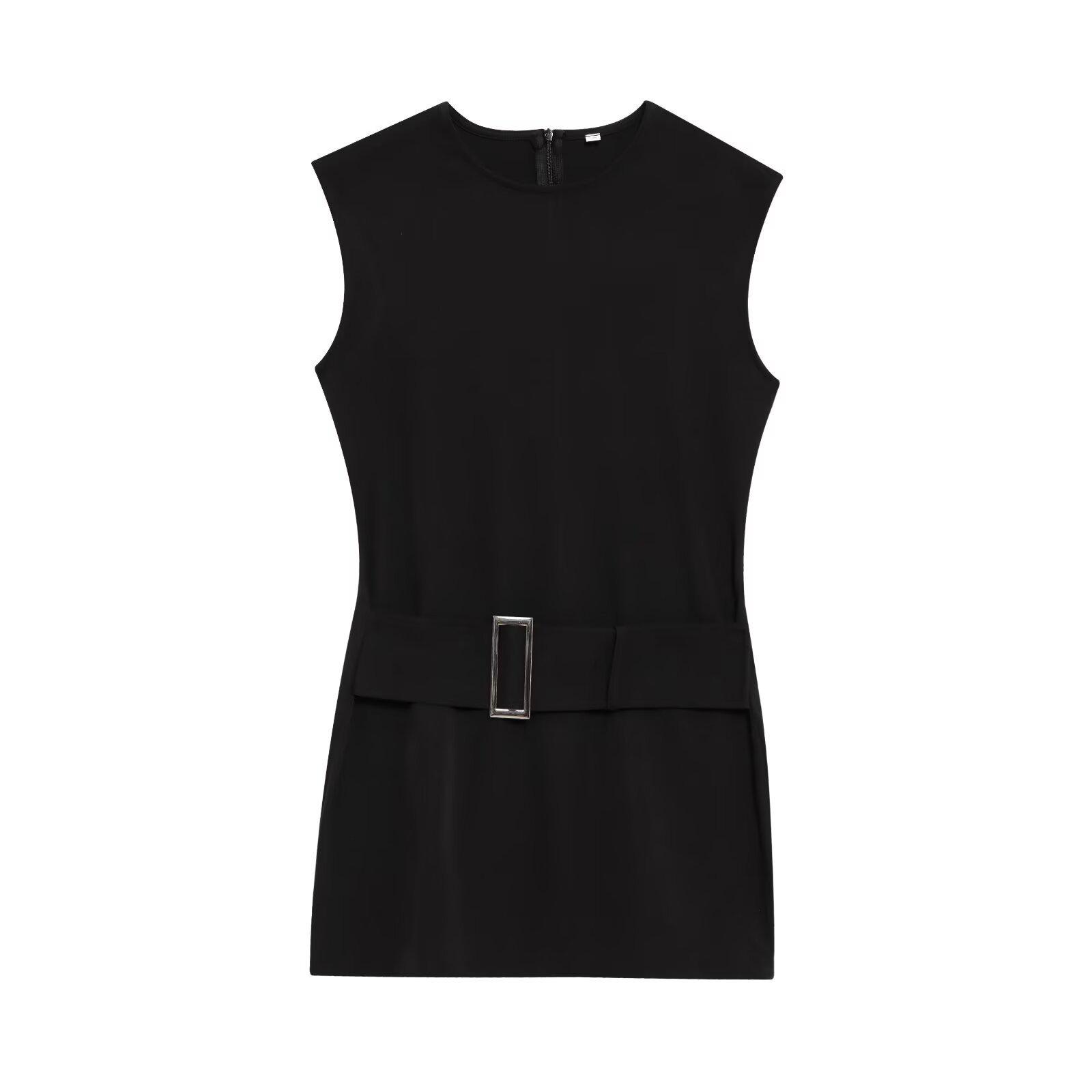 Мини-платье бодикон без рукавов с поясом в клетку виши, весна/лето 2025 L чёрный
Мини-платье бодикон без рукавов с поясом в клетку виши, весна/лето 2025 L чёрный