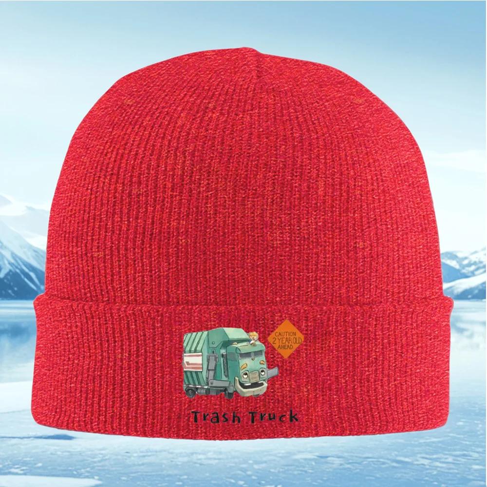 Smiling trash truck orange sign cartoon ahead Knitted Hat Unisex Women Unisex Beanie Pullover Cap Winter Thermal Warm Christmas Out
Smiling trash truck orange sign cartoon ahead Knitted Hat Unisex Women Unisex Beanie Pullover Cap Winter Thermal Warm Christmas Out