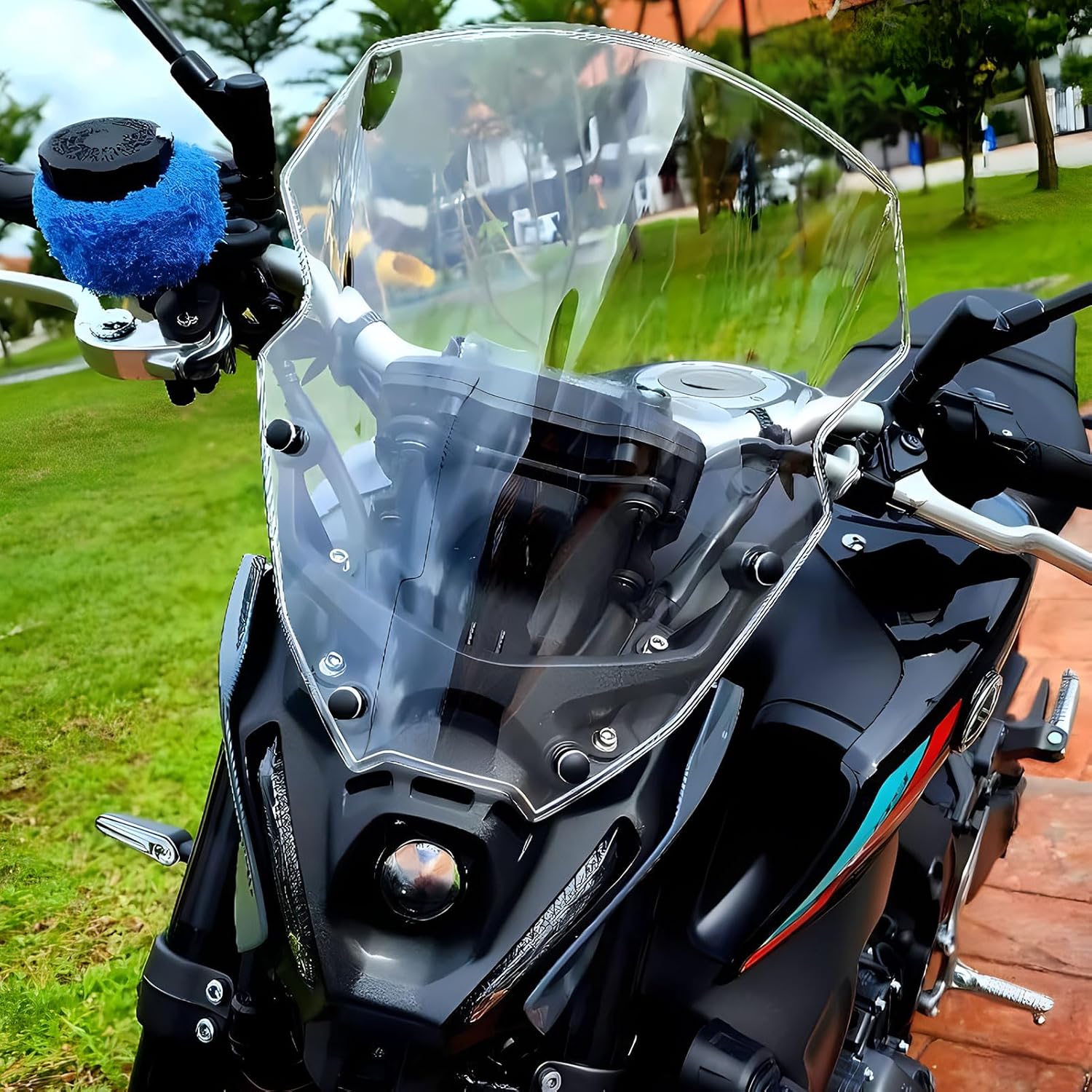 Motorcycle MT09 Windshield Fairing Windscreen Screen Viser Visor Wind Deflector fit for Ya&ma&ha MT-09/SP MT 09 SP Accessories 2021-2023(Grey Smoke) чистый
Motorcycle MT09 Windshield Fairing Windscreen Screen Viser Visor Wind Deflector fit for Ya&ma&ha MT-09/SP MT 09 SP Accessories 2021-2023(Grey Smoke) чистый