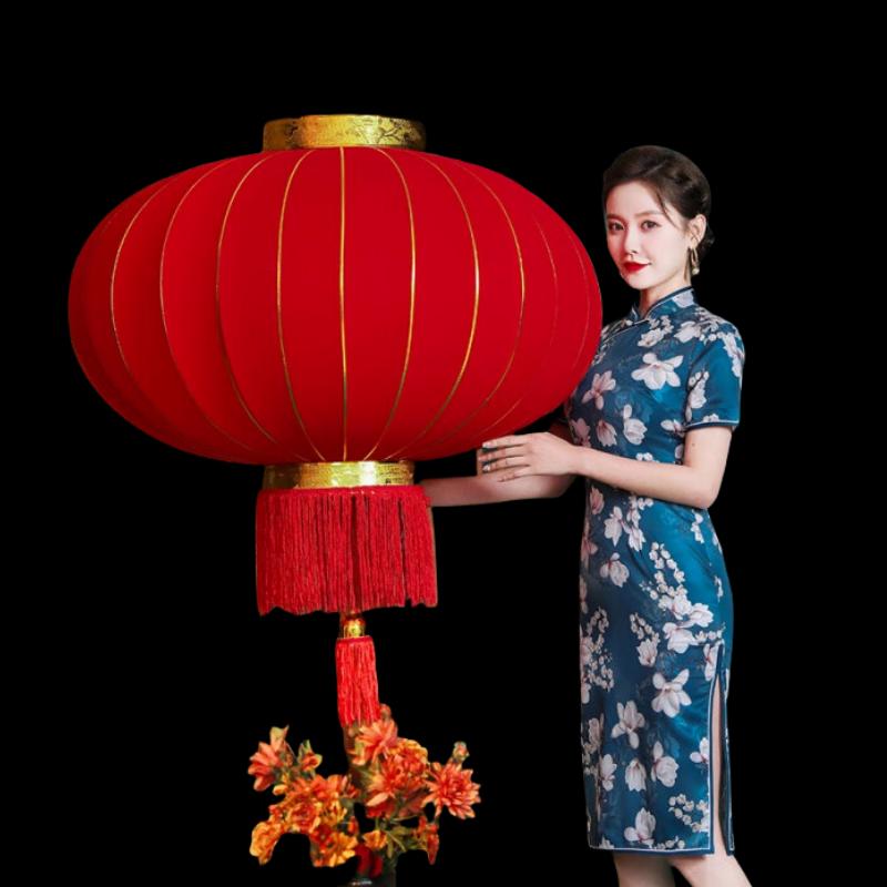 Festive Outdoor Waterproof Red Lantern Pair
Festive Outdoor Waterproof Red Lantern Pair