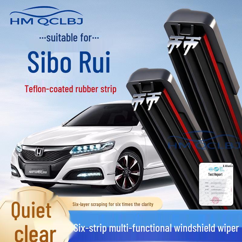 Universal Frameless Wiper Blades, Double-layer 6-Blade Design, Compatible with Spirior Honda CR-Z (Imported) 2012-2024
Universal Frameless Wiper Blades, Double-layer 6-Blade Design, Compatible with Spirior Honda CR-Z (Imported) 2012-2024