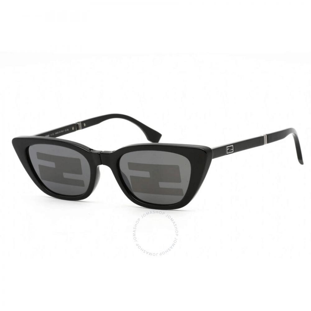 Fendi Складні жіночі сонцезахисні окуляри Smoke Mirror Logo Cat Eye Fe40089i 01c 53 
Fendi Складні жіночі сонцезахисні окуляри Smoke Mirror Logo Cat Eye Fe40089i 01c 53