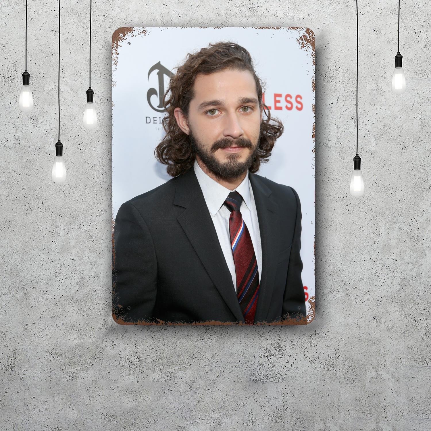 shia labeouf Vintage Tin Sign Home Decor Wall Decor Art Wall Mural Room Decoration Decor Retro Metal Sign Plate Bar Posters 20x30cm(7.8x11.8inch)
shia labeouf Vintage Tin Sign Home Decor Wall Decor Art Wall Mural Room Decoration Decor Retro Metal Sign Plate Bar Posters 20x30cm(7.8x11.8inch)