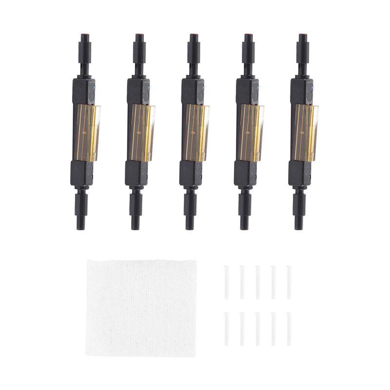 AEE4-5Pcs Fiber Optic Fast Connector L925B Fiber Optic Quick Connector Optical Fiber Mechanical Splice For Drop Cable чёрный
AEE4-5Pcs Fiber Optic Fast Connector L925B Fiber Optic Quick Connector Optical Fiber Mechanical Splice For Drop Cable чёрный