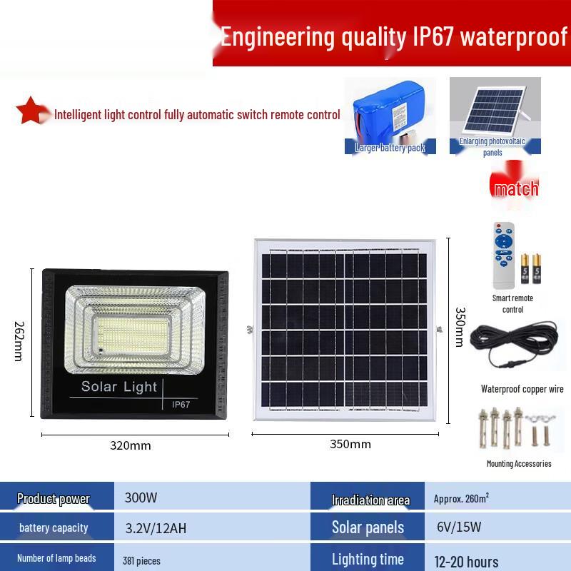 UOSU Solar Outdoor Floodlight
UOSU Solar Outdoor Floodlight