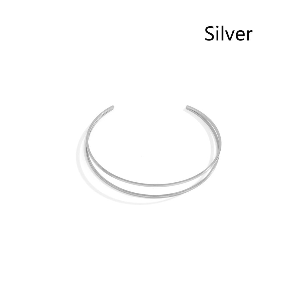 Fashion Exaggeration Retro Double C-shaped Geometric Shape Arm Decoration Chain Bracelet Hollow Out срібний
Fashion Exaggeration Retro Double C-shaped Geometric Shape Arm Decoration Chain Bracelet Hollow Out срібний