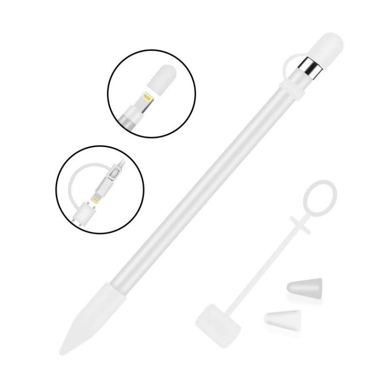 XDcase 4 in 1 Anti-lost Silicone Protective Cover Set For Apple Pencil 1 білий
XDcase 4 in 1 Anti-lost Silicone Protective Cover Set For Apple Pencil 1 білий