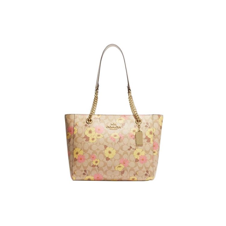 Coach Cammie 32 Gold Letter Logo Floral Cluster Print Classic Monogram Coated Canvas And Leather Tote Bag Women Tote Bags Khaki CH545-IMOT4 Basic Set (Bag+Dust Bag)
Coach Cammie 32 Gold Letter Logo Floral Cluster Print Classic Monogram Coated Canvas And Leather Tote Bag Women Tote Bags Khaki CH545-IMOT4 Basic Set (Bag+Dust Bag)
