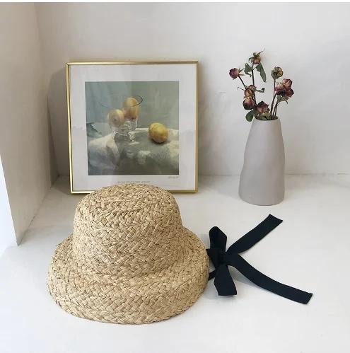 Summer Sun Hat for Big Girls Hand-knitted Raffia Retro Flat Top Sun Hats Girls Travel Sunscreen Vacation Straw Hat with Lacing 3-10 years old чорний
Summer Sun Hat for Big Girls Hand-knitted Raffia Retro Flat Top Sun Hats Girls Travel Sunscreen Vacation Straw Hat with Lacing 3-10 years old чорний