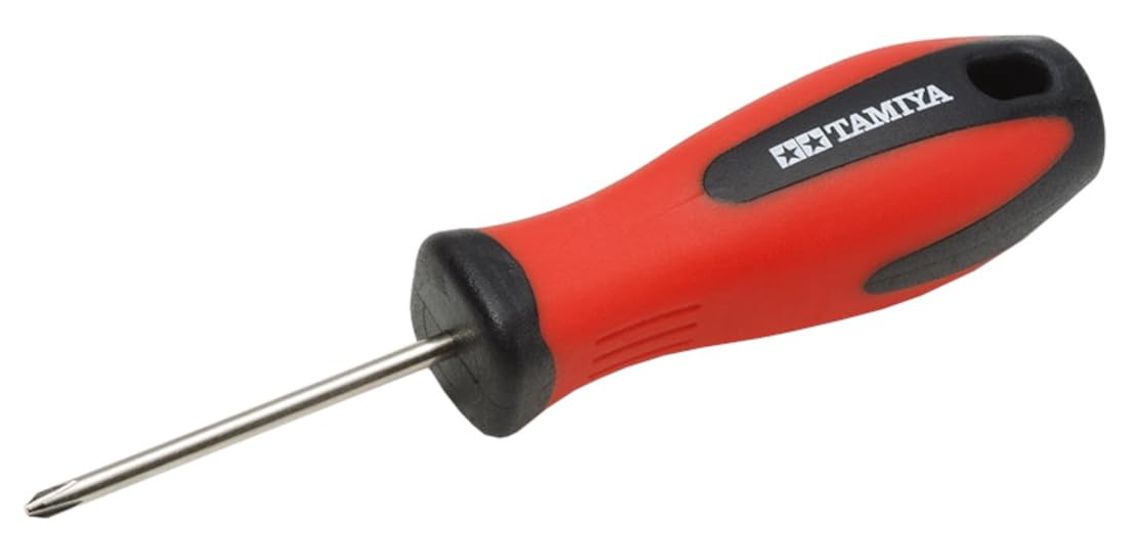 Tamiya Craft Tool Series Mini 4WD Phillips Screwdriver PRO Пластиковая модель инструмента 74121 № 121
Tamiya Craft Tool Series Mini 4WD Phillips Screwdriver PRO Пластиковая модель инструмента 74121 № 121