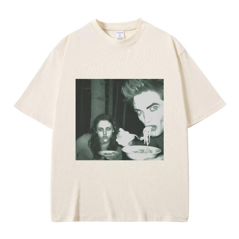 Funny Twilight Edward and Bella Eating Noodles in The Forest Tshirt Robert Pattinson Meme Tshirt Unisex Vintage Oversized T Shirts 4XL
Funny Twilight Edward and Bella Eating Noodles in The Forest Tshirt Robert Pattinson Meme Tshirt Unisex Vintage Oversized T Shirts 4XL