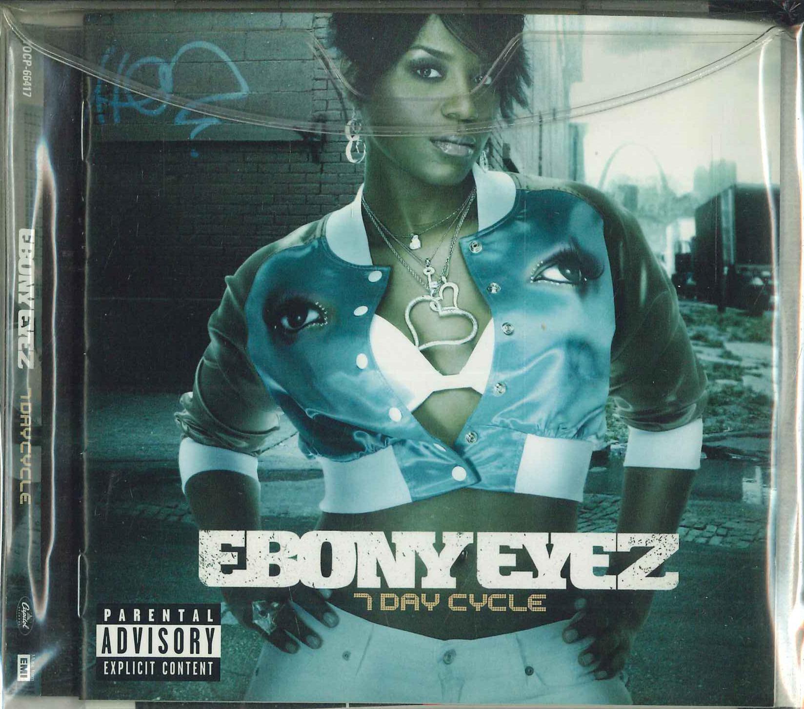 CD EBONY EYEZ - 7 Day Cycle TOCP66417PROMO EMI MUSIC JAPAN 2005 Japan Obi Rap & Hip-Hop/R&B Used
CD EBONY EYEZ - 7 Day Cycle TOCP66417PROMO EMI MUSIC JAPAN 2005 Japan Obi Rap & Hip-Hop/R&B Used