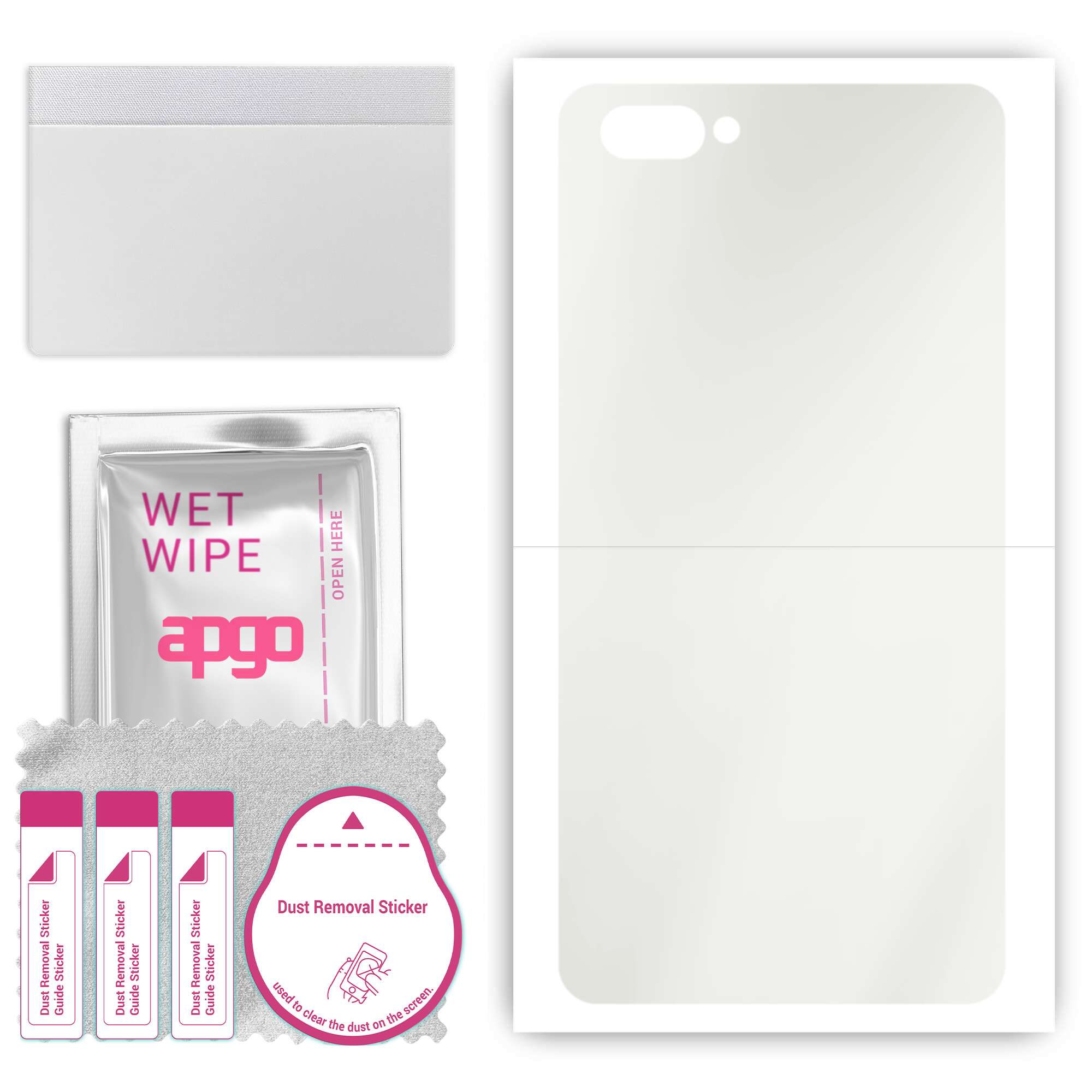 apgo MATTE Protective Skin Sticker for the back compatible with Doogee X20L, Wrap Film, Hydrogel Film, Flexible, Soft TPU with positioning layer easy
apgo MATTE Protective Skin Sticker for the back compatible with Doogee X20L, Wrap Film, Hydrogel Film, Flexible, Soft TPU with positioning layer easy