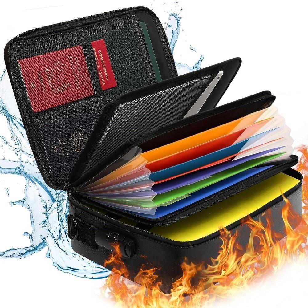 Zipper File Organizer Box Multi-Layer File Storage Case Accordion File Folder Gifts for Him Document Bag
Zipper File Organizer Box Multi-Layer File Storage Case Accordion File Folder Gifts for Him Document Bag